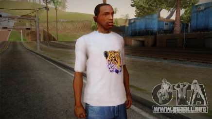 Leopard Shirt White para GTA San Andreas