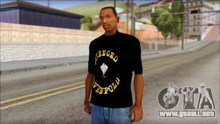 A7X Golden Deathbat Fan T-Shirt para GTA San Andreas