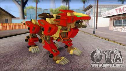 Liger Zero Zoids para GTA San Andreas