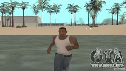 Caminando sobre el agua para GTA San Andreas