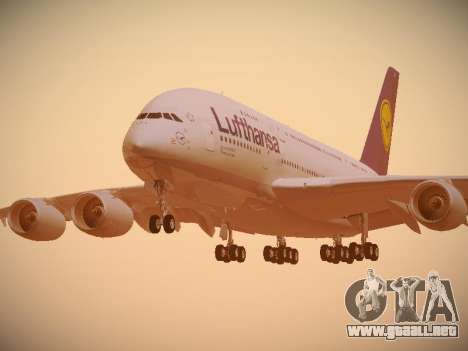 Airbus A380-800 Lufthansa para GTA San Andreas