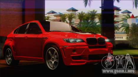 BMW X6M Lumma para GTA San Andreas