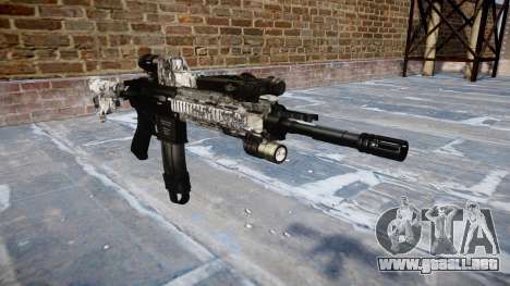Automatic rifle Colt M4A1 ghotex para GTA 4