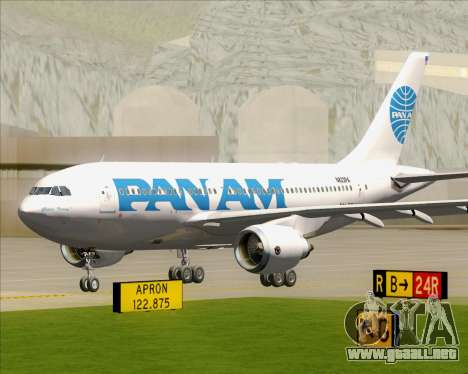 Airbus A310-324 Pan American World Airways para GTA San Andreas