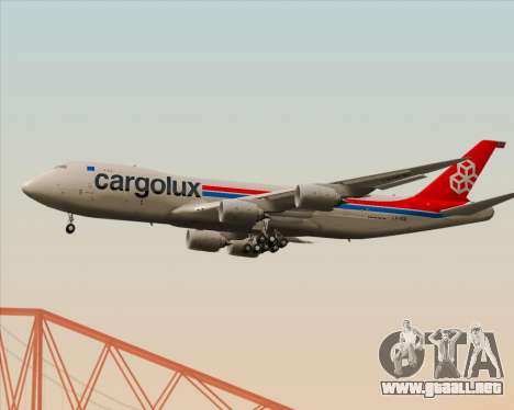 Boeing 747-8 Cargo Cargolux para GTA San Andreas