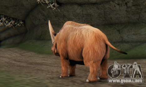 Elasmotherium (Extinct Mammal) para GTA San Andreas