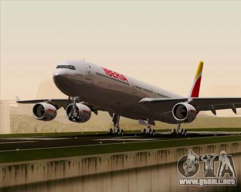 Airbus A340-642 Iberia Airlines para GTA San Andreas