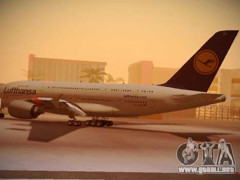 Airbus A380-800 Lufthansa para GTA San Andreas