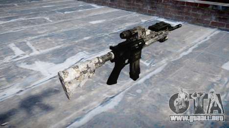 Automatic rifle Colt M4A1 ghotex para GTA 4