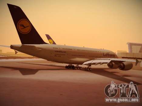 Airbus A380-800 Lufthansa para GTA San Andreas