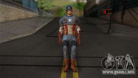 Captain America v1 para GTA San Andreas