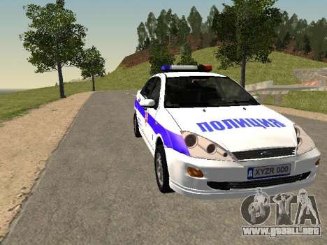 Ford Focus de Policía de la región de Nizhny Nov para GTA San Andreas