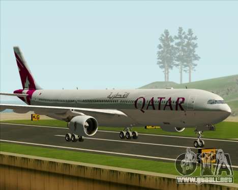 Airbus A330-300 Qatar Airways para GTA San Andreas