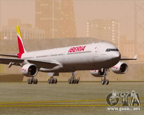 Airbus A340-642 Iberia Airlines para GTA San Andreas