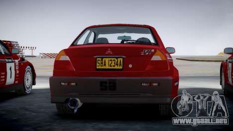 Mitsubishi Lancer Evolution VI Rally para GTA 4