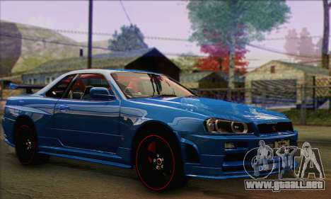 Nissan Skyline GTR34 para GTA San Andreas