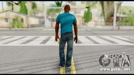 Blue Shirt Vic para GTA San Andreas