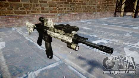 Automatic rifle Colt M4A1 benjamins para GTA 4