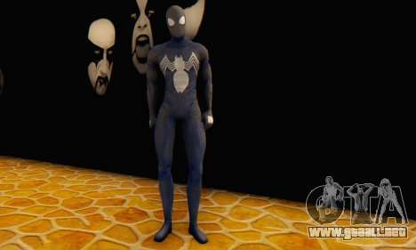 Skin The Amazing Spider Man 2 - DLC Black Suit para GTA San Andreas