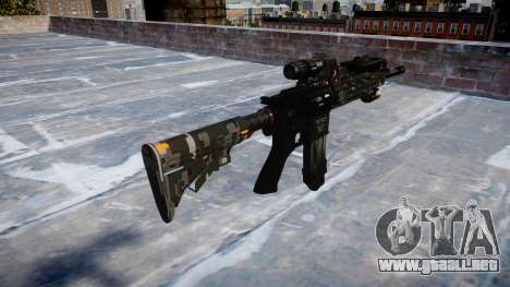 Automatic rifle Colt M4A1 ce digital para GTA 4