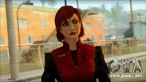 Mass Effect Anna Skin v3 para GTA San Andreas