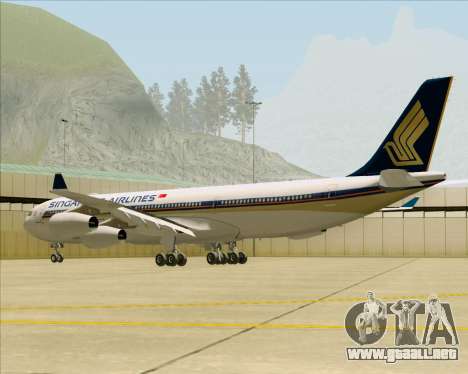 Airbus A340-313 Singapore Airlines para GTA San Andreas