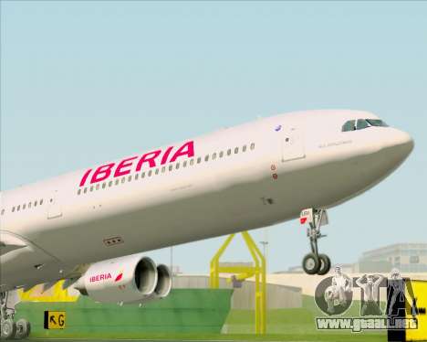 Airbus A340-642 Iberia Airlines para GTA San Andreas