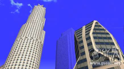 De texturas en HD de cuatro rascacielos en Los Santos para GTA San Andreas