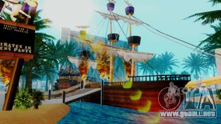 Nuevo barco pirata en Las Venturas para GTA San Andreas
