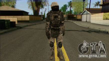 Task Force 141 (CoD: MW 2) Skin 3 para GTA San Andreas