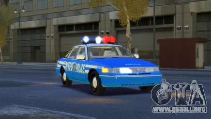 Ford Crown Victoria 1994 NYPD para GTA 4