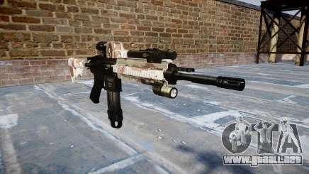 Automatic rifle Colt M4A1 choco para GTA 4