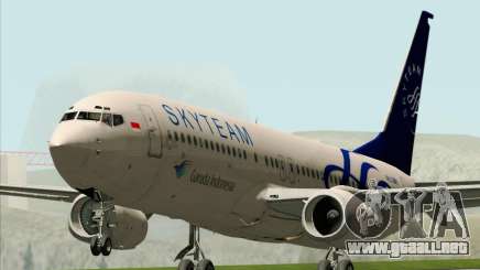 Boeing 737-86N Garuda Indonesia para GTA San Andreas