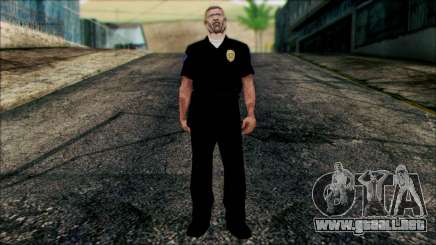 El oficial Carver de Escena para GTA San Andreas