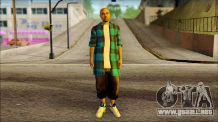 Los Aztecas Gang Skin v3 para GTA San Andreas