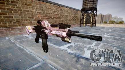 Automatic rifle Colt M4A1 kawaii para GTA 4