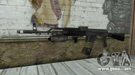 El AK-101 con seguro a nuestro (Battlefield 2) para GTA San Andreas