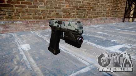 Pistola Glock 20 cráneos para GTA 4