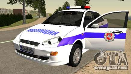 Ford Focus de Policía de la región de Nizhny Novgorod para GTA San Andreas