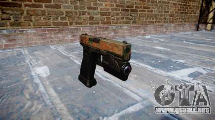 Pistola Glock 20 de la selva para GTA 4
