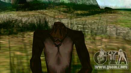 Sasquatch (Bigfoot) en el monte Chiliad para GTA San Andreas