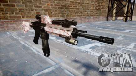 Automatic rifle Colt M4A1 cereza blososm para GTA 4