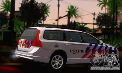 Volvo V70 LE Politie para GTA San Andreas