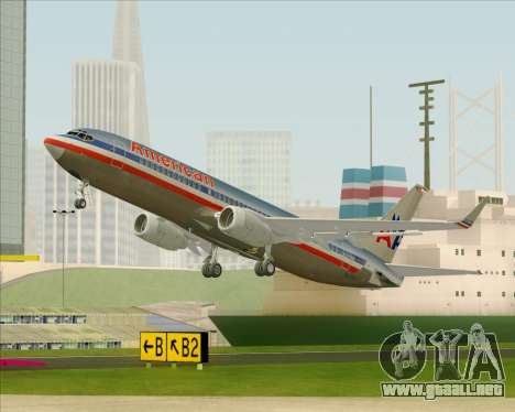 Boeing 737-800 American Airlines para GTA San Andreas