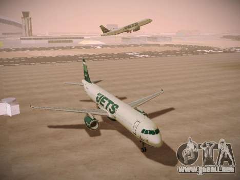 Airbus A321-232 jetBlue NYJets para GTA San Andreas