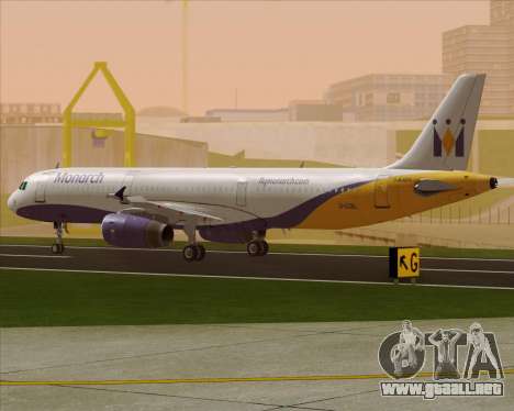 Airbus A321-200 Monarch Airlines para GTA San Andreas