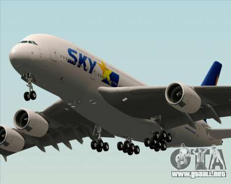 Airbus A380-800 Skymark Airlines para GTA San Andreas