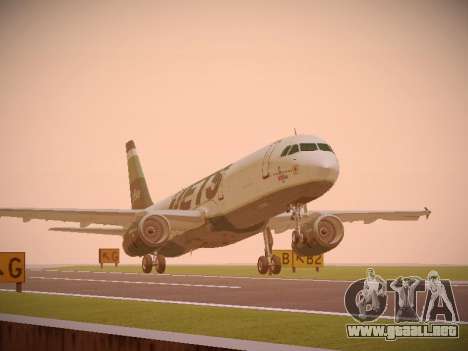 Airbus A321-232 jetBlue NYJets para GTA San Andreas