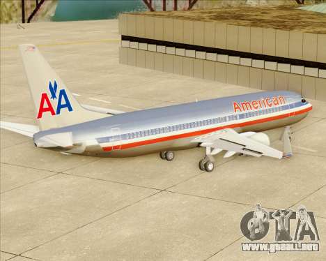 Boeing 737-800 American Airlines para GTA San Andreas