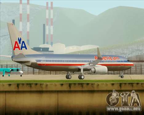 Boeing 737-800 American Airlines para GTA San Andreas